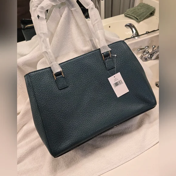 Kate Spade Phila Tote Emerforest Green NWT - Picture 3 of 12